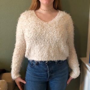 Knitted & knotted Anthropologie sweater